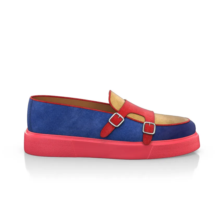 Flache Herren Sneakers 23646
