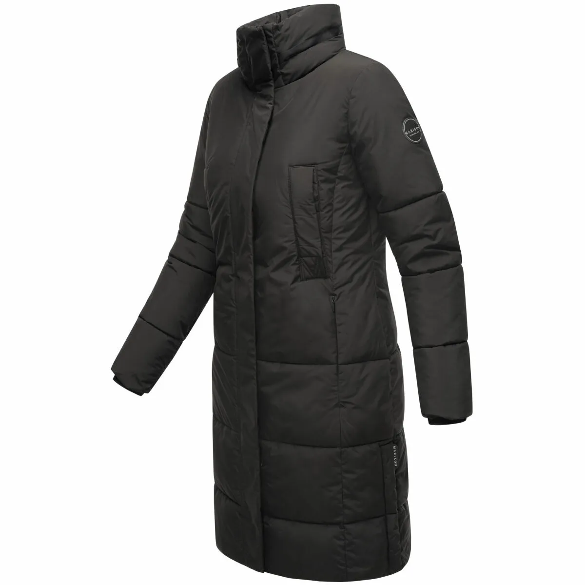 Marikoo Laryaa XVI Damen Winterjacke Schwarz Größe S - Gr. 36