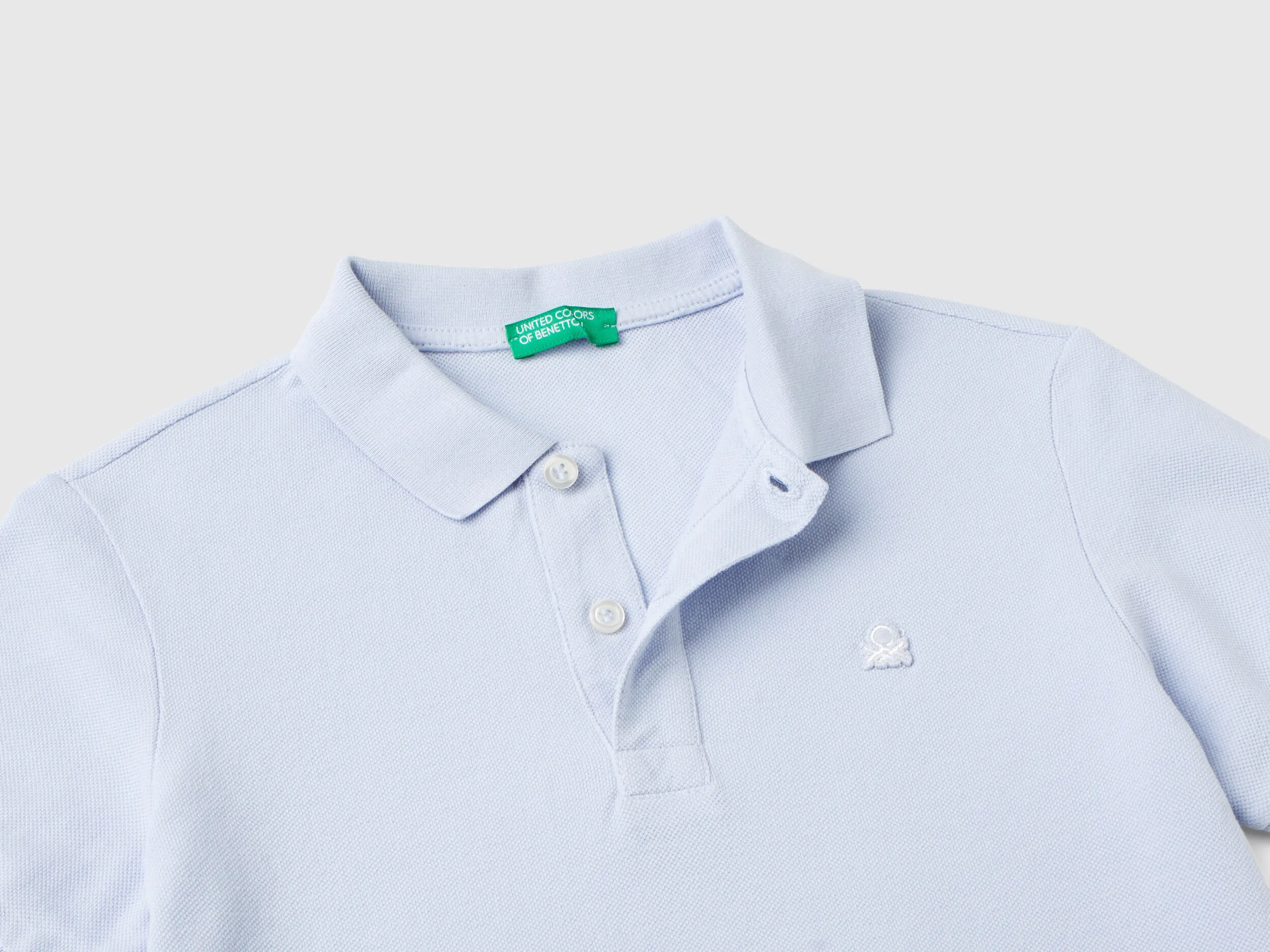Slim-Fit-Polo aus 100% Bio-Baumwolle